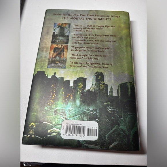 The Mortal Instruments Lot 4 Books 1-4 Cassandra Clare City Of Bones Ashes Glass - Picture 12 of 14